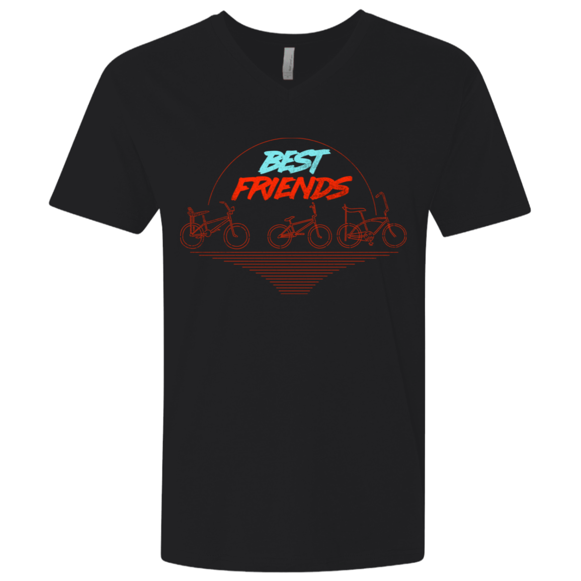 T-Shirts Black / X-Small Best Friends Men's Premium V-Neck