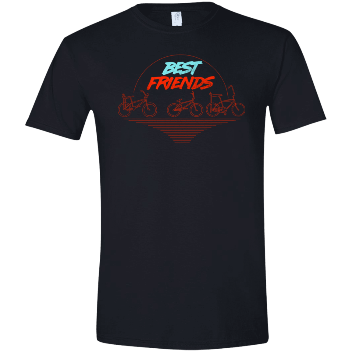 T-Shirts Black / X-Small Best Friends Men's Semi-Fitted Softstyle