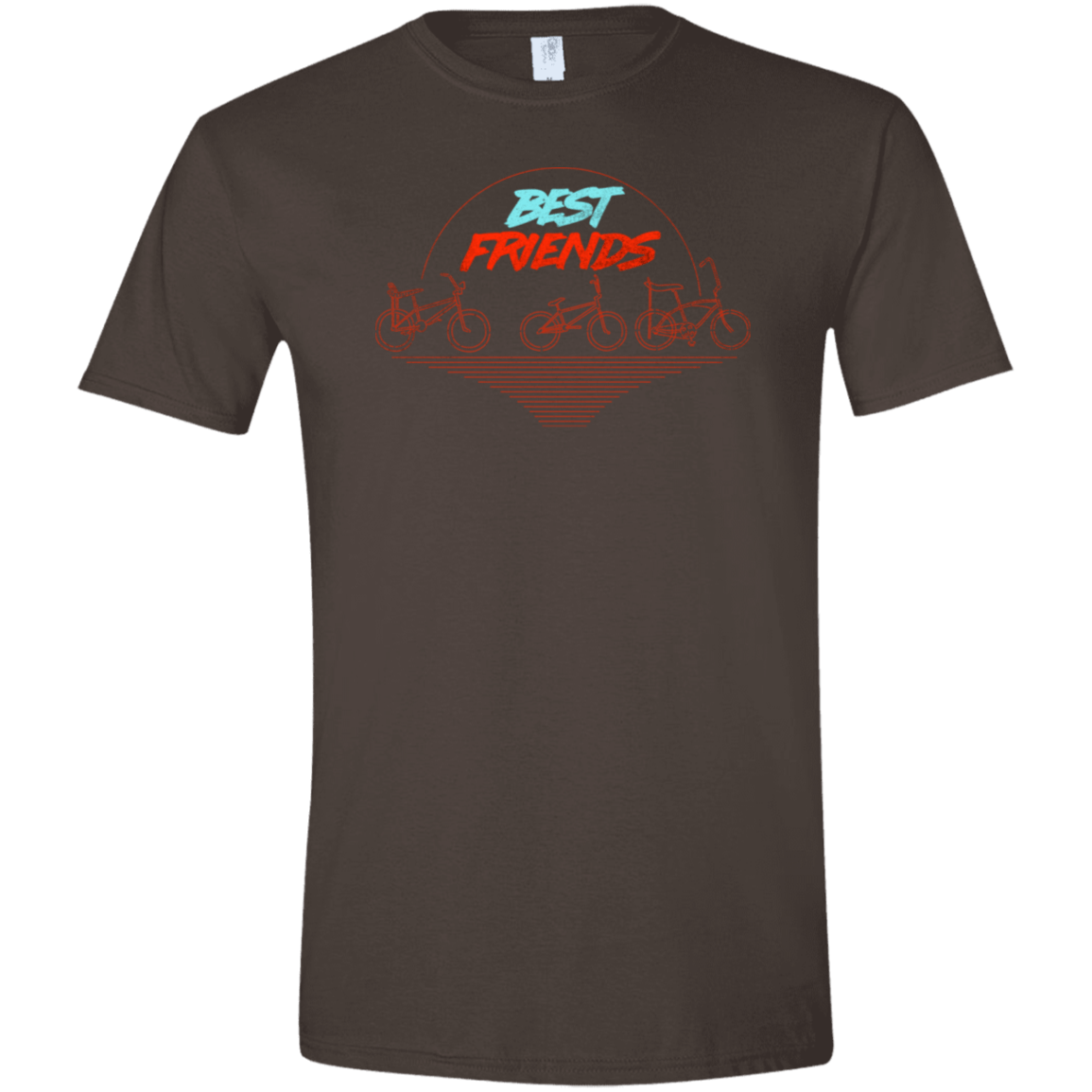 T-Shirts Dark Chocolate / S Best Friends Men's Semi-Fitted Softstyle