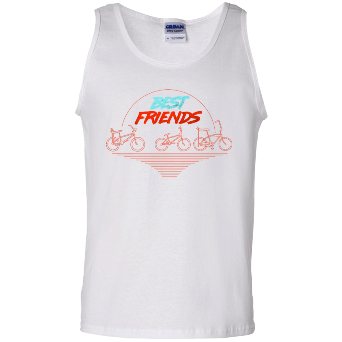 T-Shirts White / S Best Friends Men's Tank Top