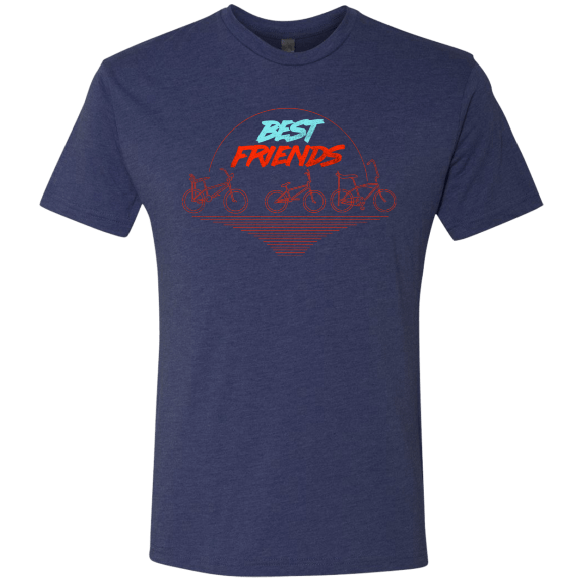 T-Shirts Vintage Navy / S Best Friends Men's Triblend T-Shirt