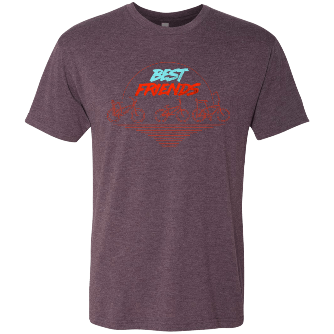 T-Shirts Vintage Purple / S Best Friends Men's Triblend T-Shirt