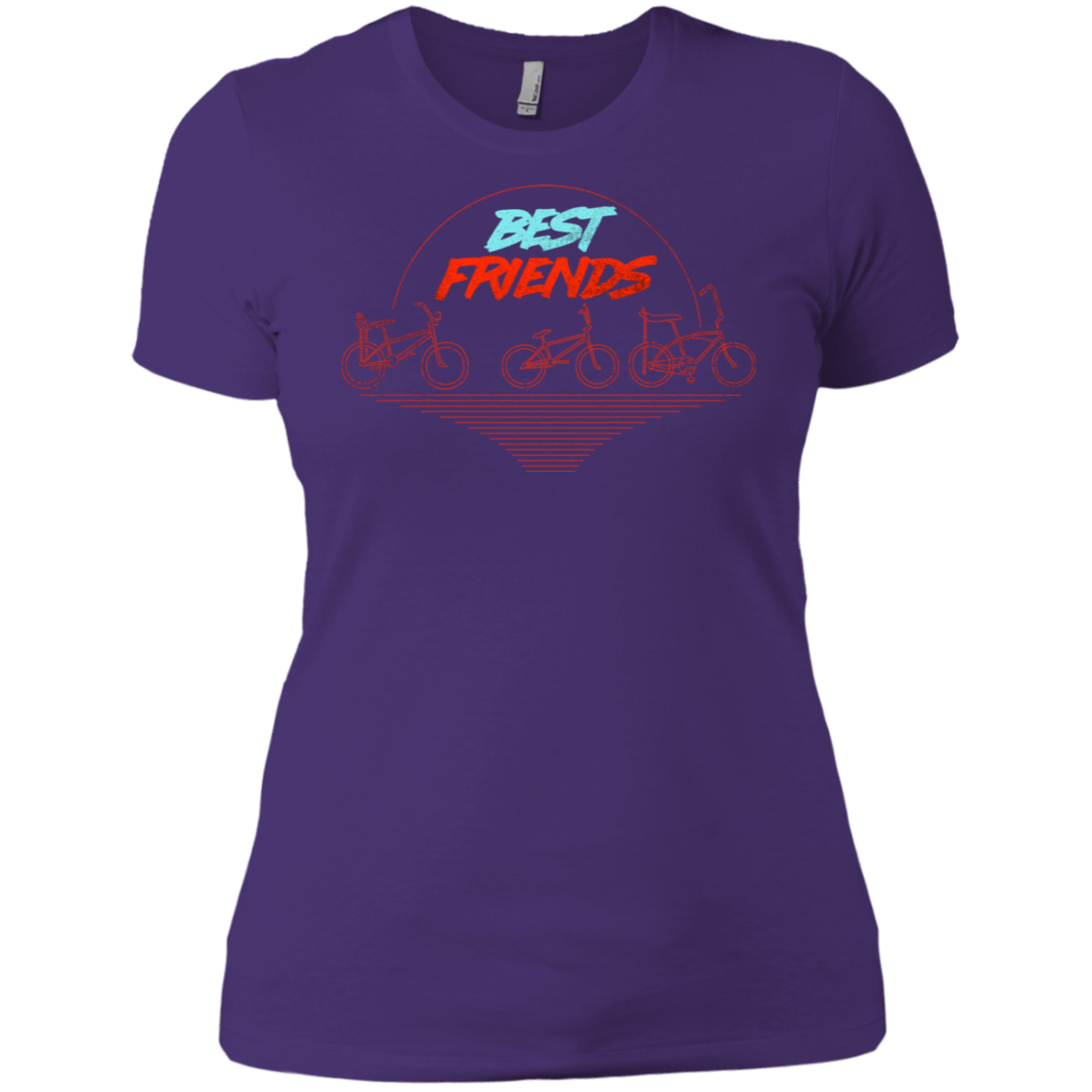 T-Shirts Purple Rush/ / X-Small Best Friends Women's Premium T-Shirt