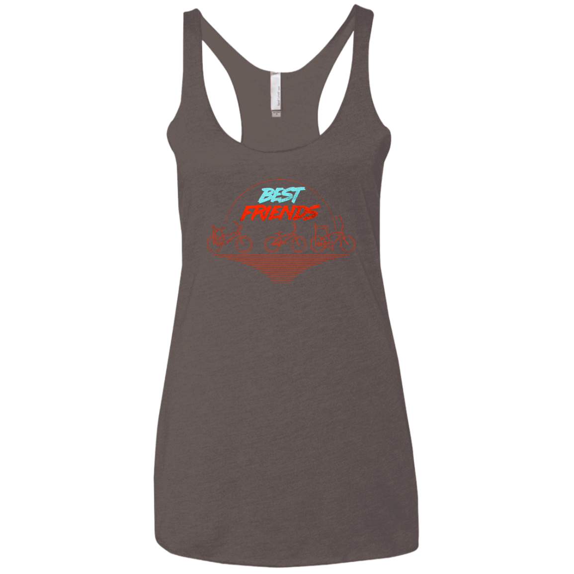 T-Shirts Macchiato / X-Small Best Friends Women's Triblend Racerback Tank