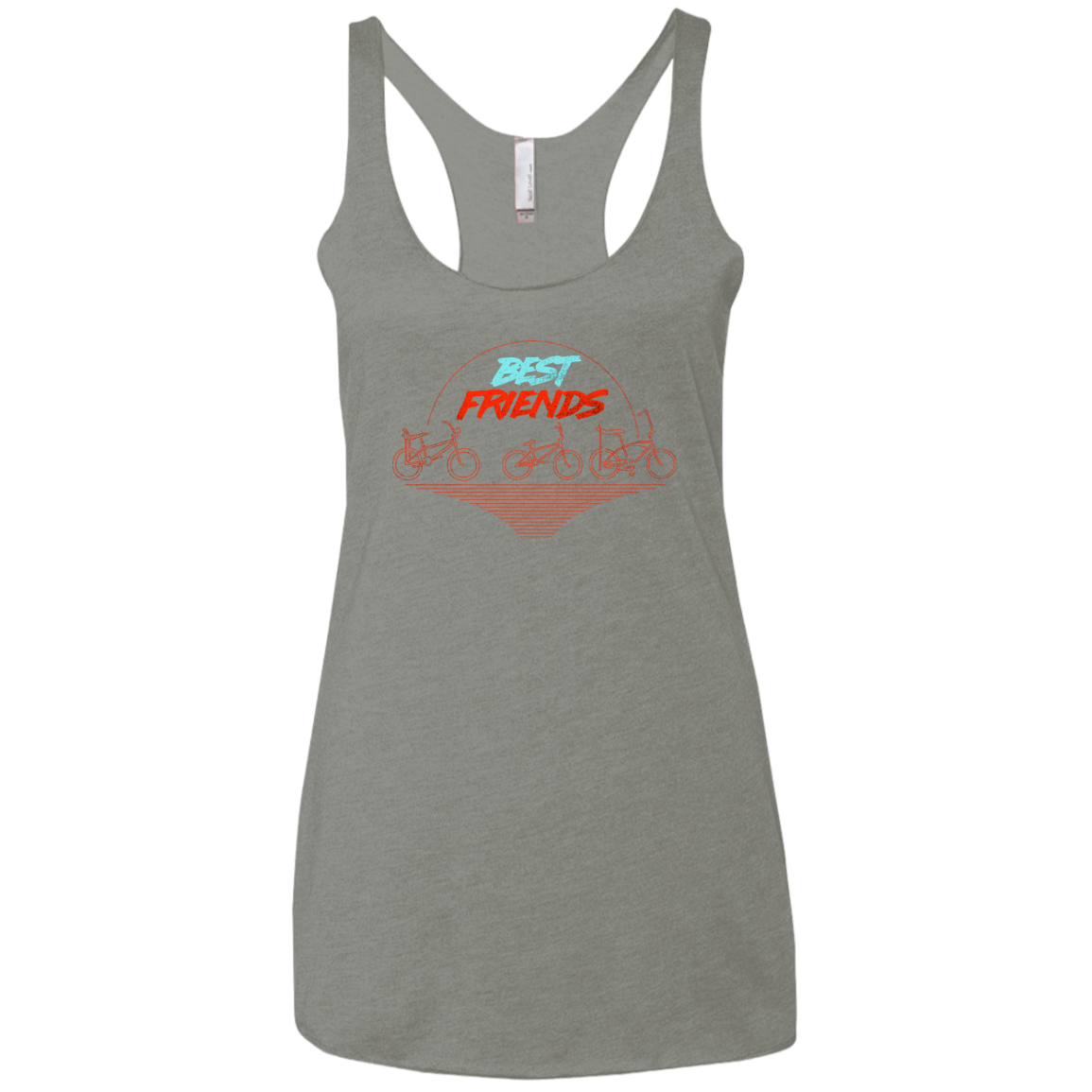 T-Shirts Venetian Grey / X-Small Best Friends Women's Triblend Racerback Tank