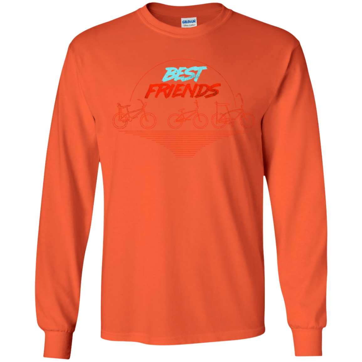 T-Shirts Orange / YS Best Friends Youth Long Sleeve T-Shirt