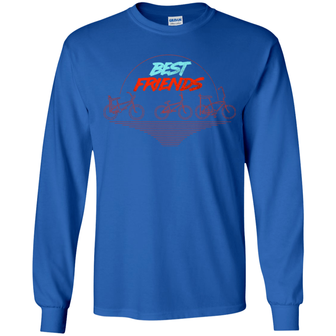 T-Shirts Royal / YS Best Friends Youth Long Sleeve T-Shirt