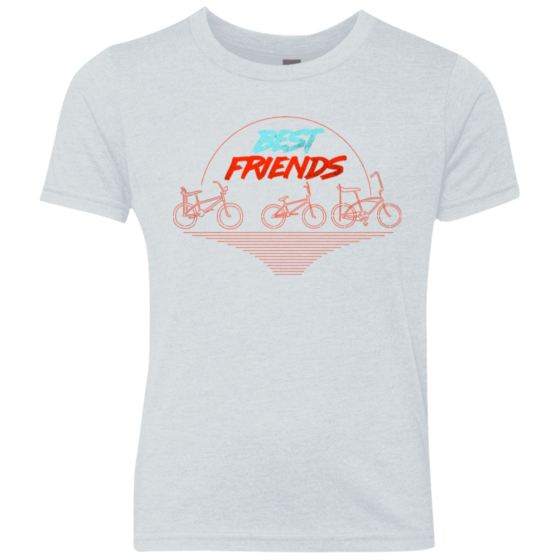 T-Shirts Heather White / YXS Best Friends Youth Triblend T-Shirt