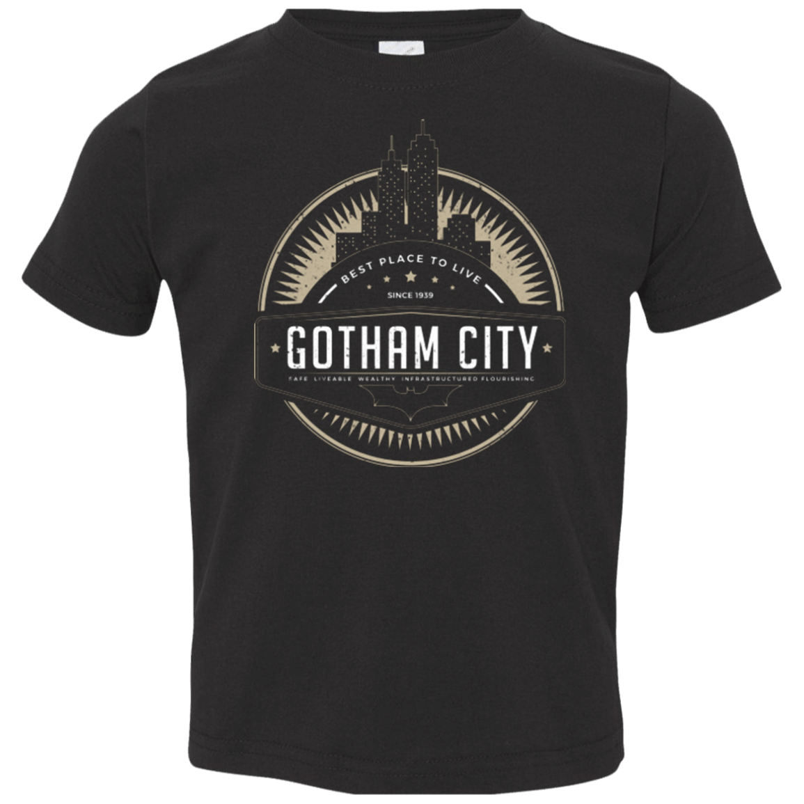 T-Shirts Black / 2T Best Place To Live Toddler Premium T-Shirt