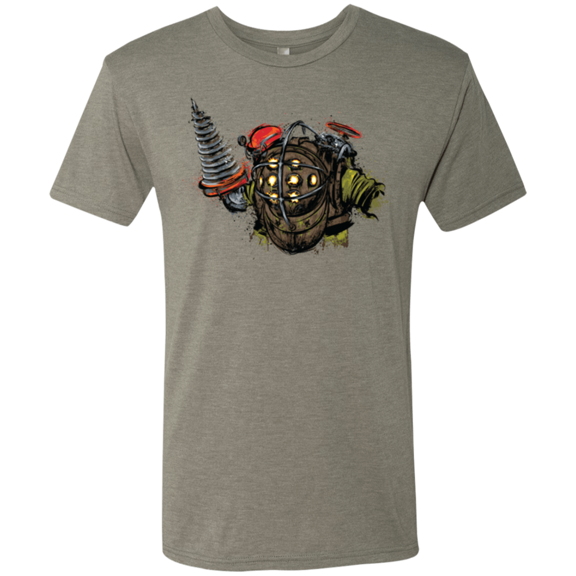 T-Shirts Venetian Grey / Small Big Daddy Men's Triblend T-Shirt