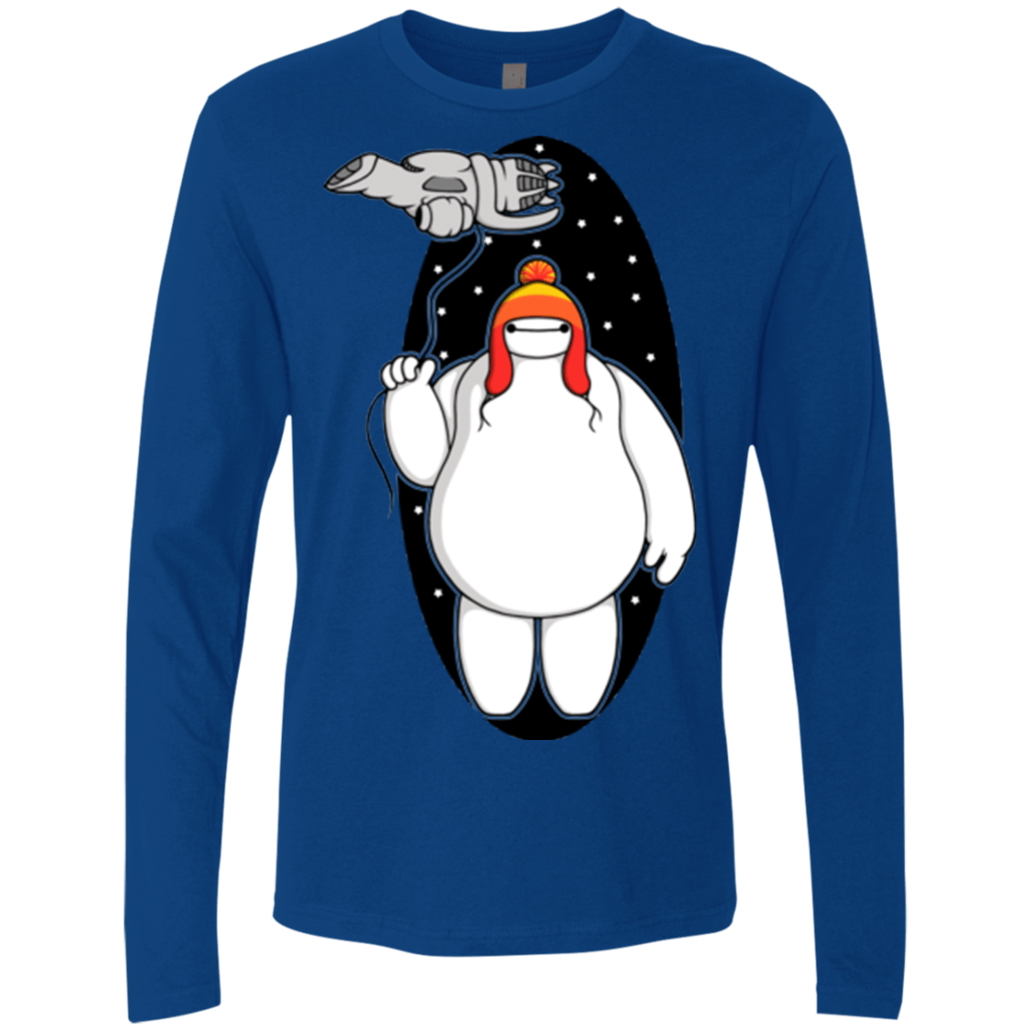 T-Shirts Royal / Small Big Damn Hero 6 Men's Premium Long Sleeve