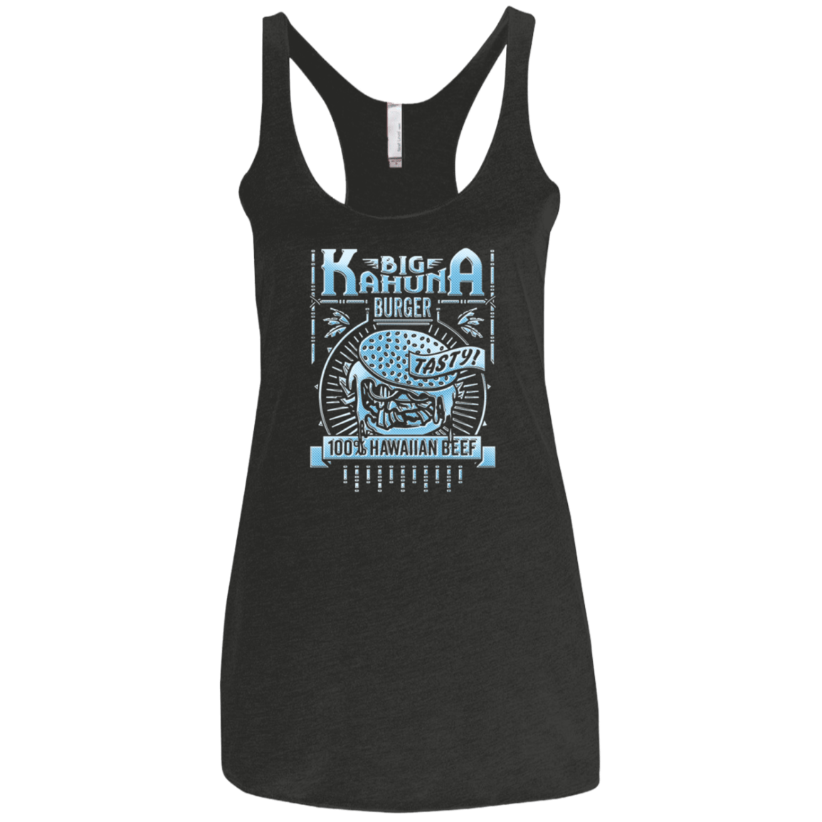 T-Shirts Vintage Black / X-Small Big Kahuna Burger Women's Triblend Racerback Tank