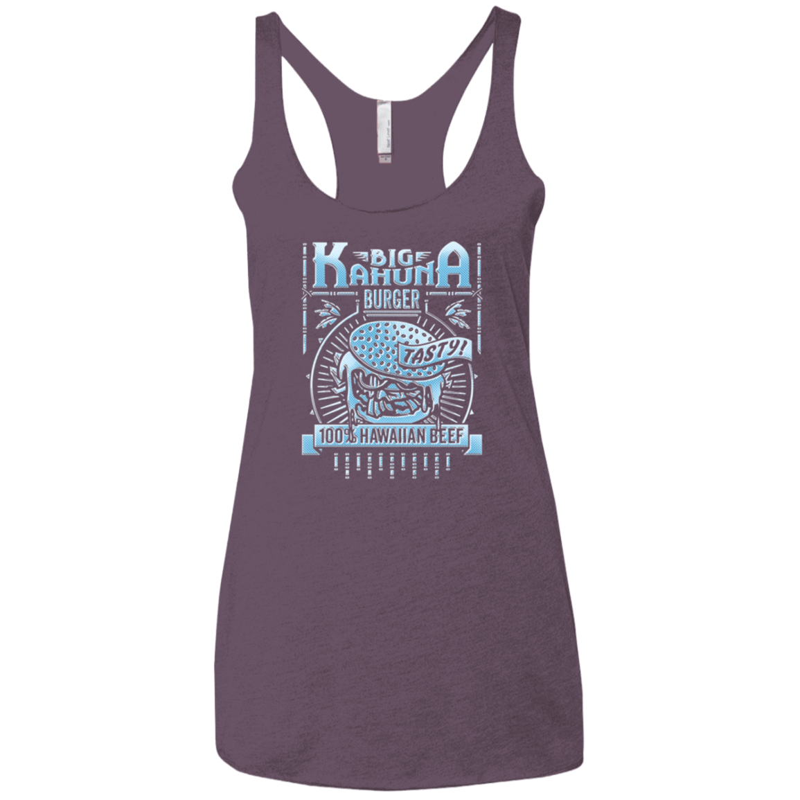 T-Shirts Vintage Purple / X-Small Big Kahuna Burger Women's Triblend Racerback Tank