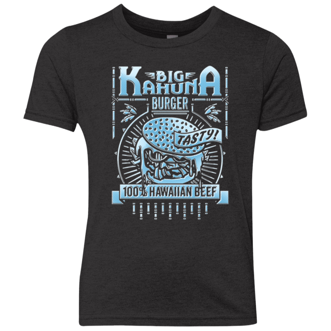 T-Shirts Vintage Black / YXS Big Kahuna Burger Youth Triblend T-Shirt