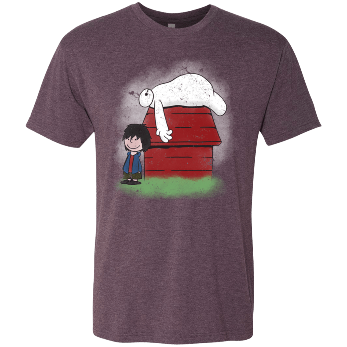 T-Shirts Vintage Purple / Small Big Peanut 6 Men's Triblend T-Shirt