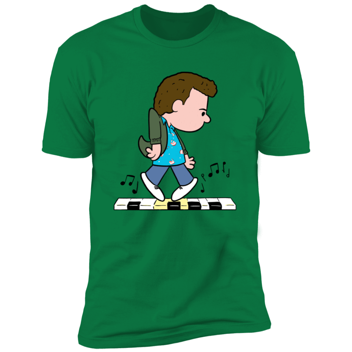 T-Shirts Kelly Green / S Big Sound Men's Premium T-Shirt