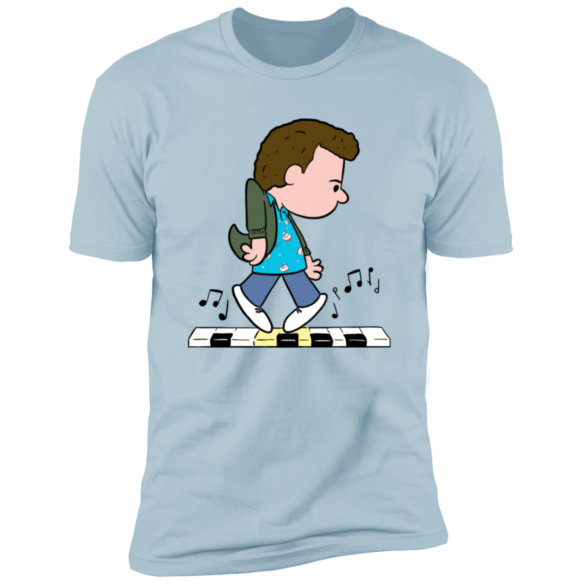 T-Shirts Light Blue / S Big Sound Men's Premium T-Shirt