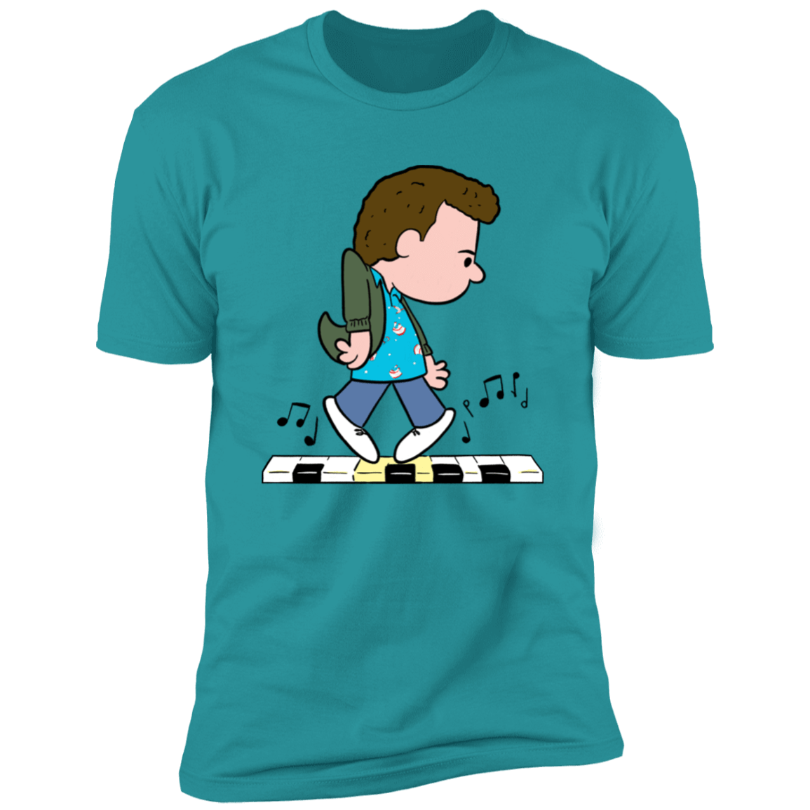 T-Shirts Tahiti Blue / S Big Sound Men's Premium T-Shirt