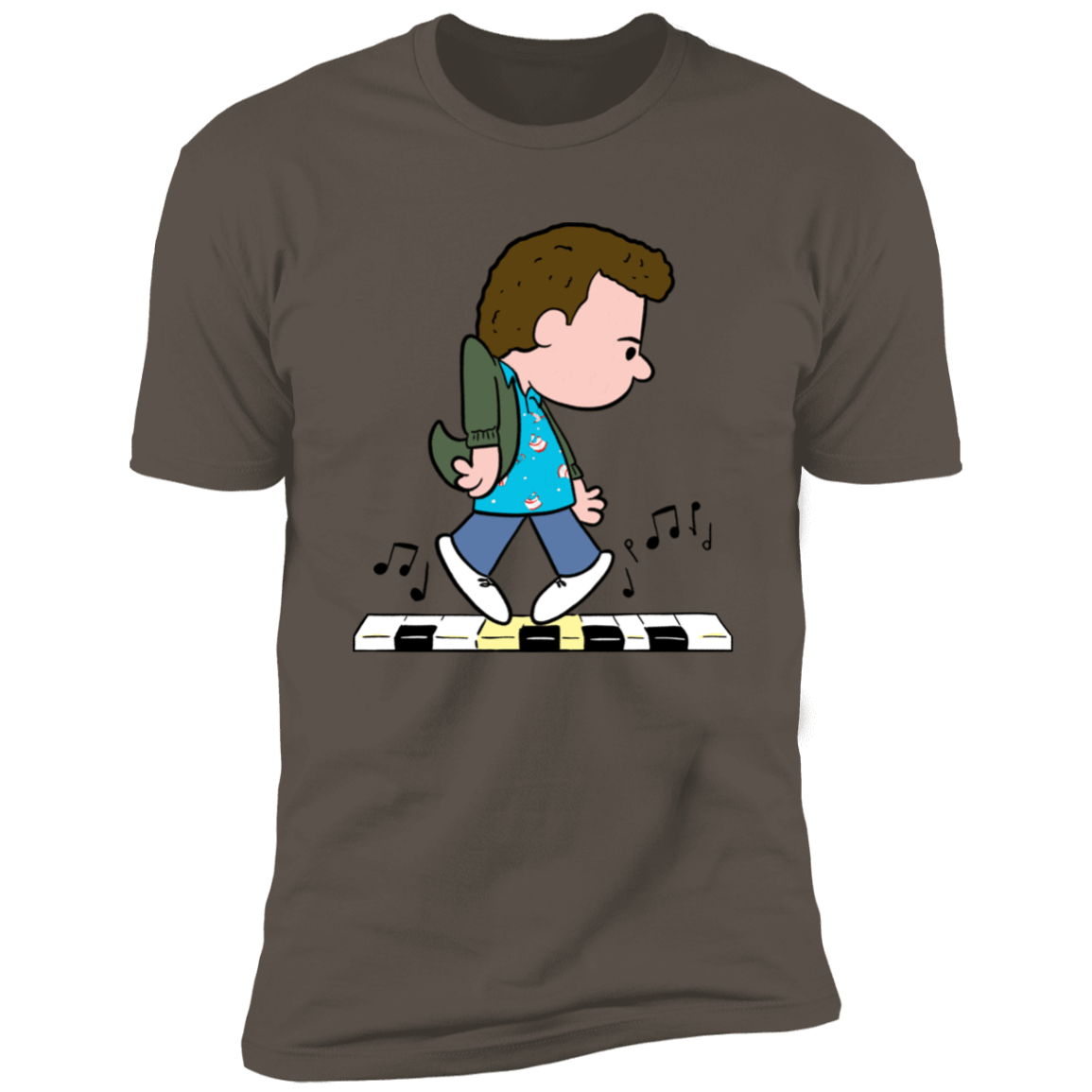 T-Shirts Warm Grey / S Big Sound Men's Premium T-Shirt