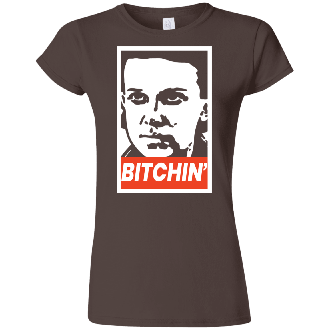 T-Shirts Dark Chocolate / S BITCHIN' Junior Slimmer-Fit T-Shirt