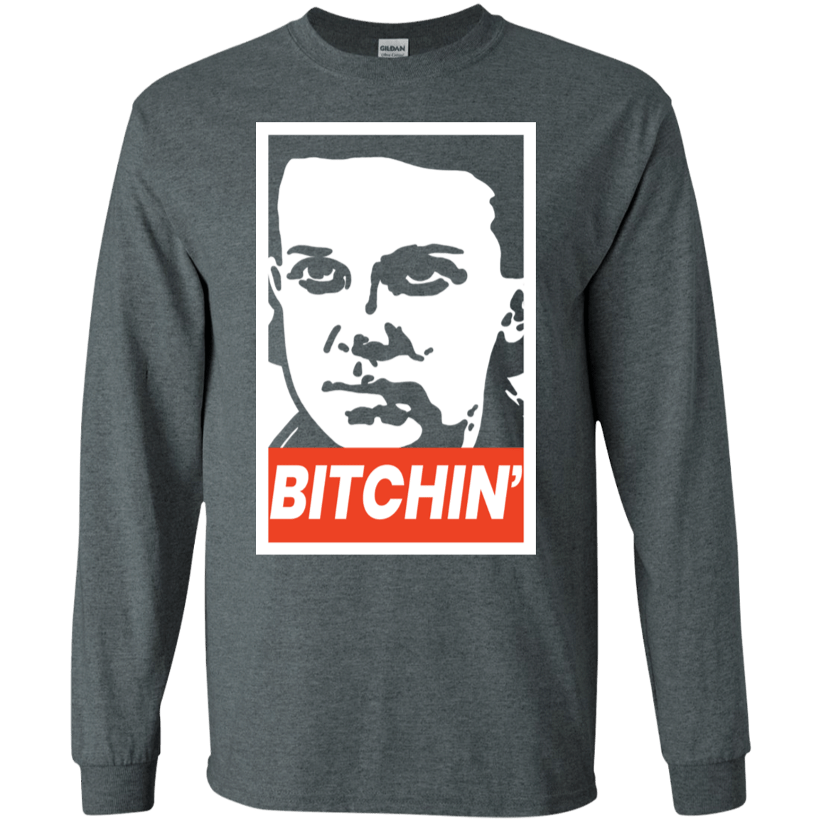 T-Shirts Dark Heather / S BITCHIN' Men's Long Sleeve T-Shirt