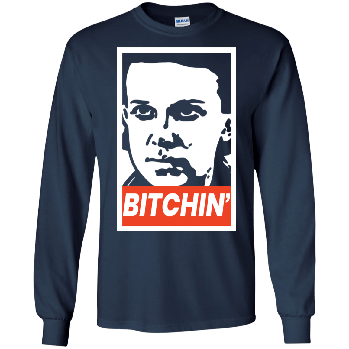 T-Shirts Navy / S BITCHIN' Men's Long Sleeve T-Shirt