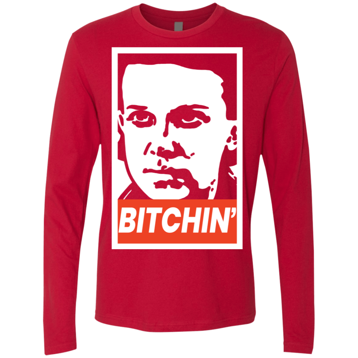 T-Shirts Red / S BITCHIN' Men's Premium Long Sleeve