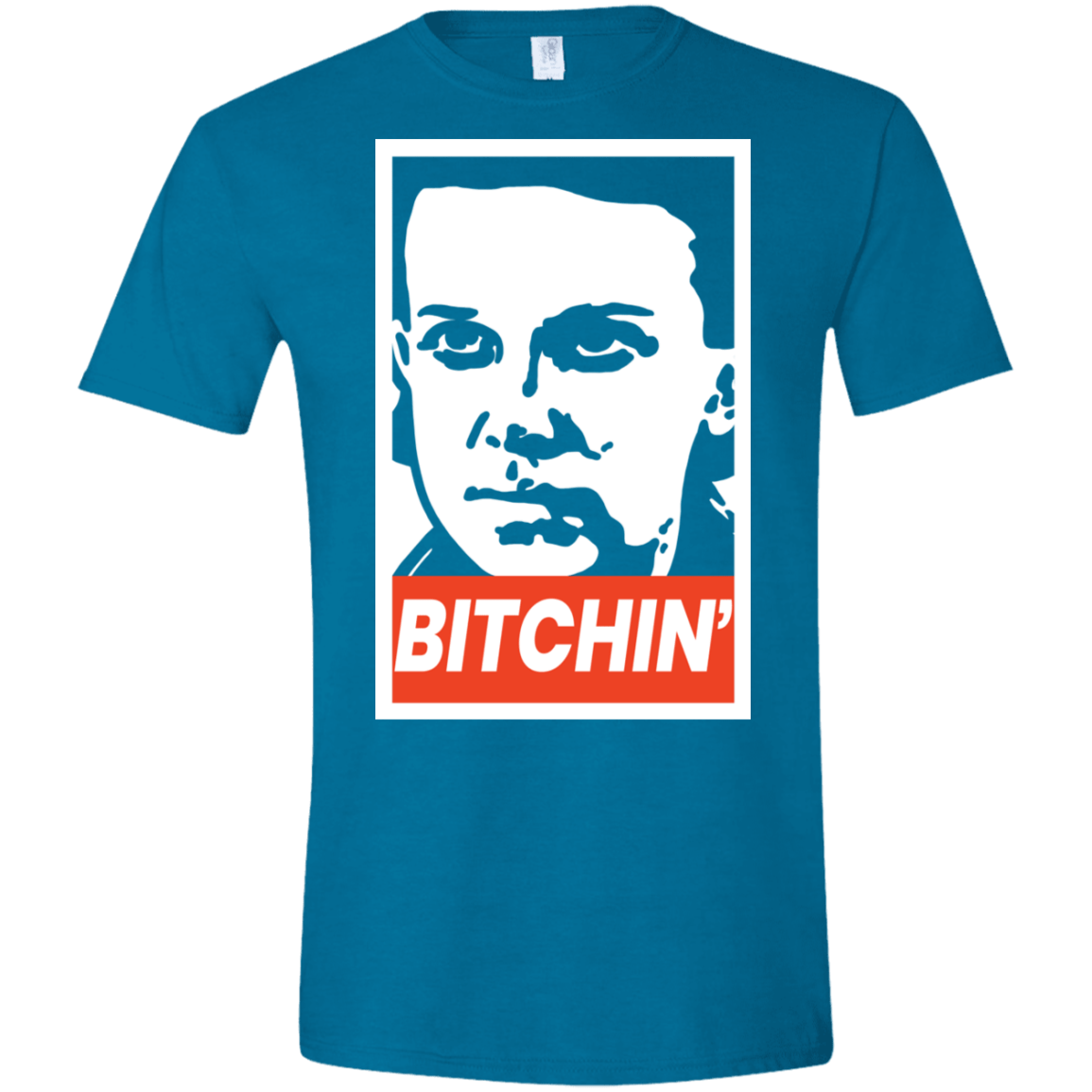 T-Shirts Antique Sapphire / S BITCHIN' Men's Semi-Fitted Softstyle