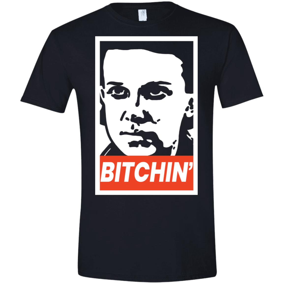 T-Shirts Black / X-Small BITCHIN' Men's Semi-Fitted Softstyle