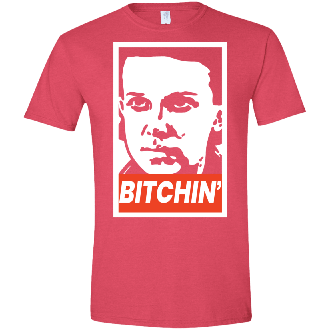 T-Shirts Heather Red / S BITCHIN' Men's Semi-Fitted Softstyle