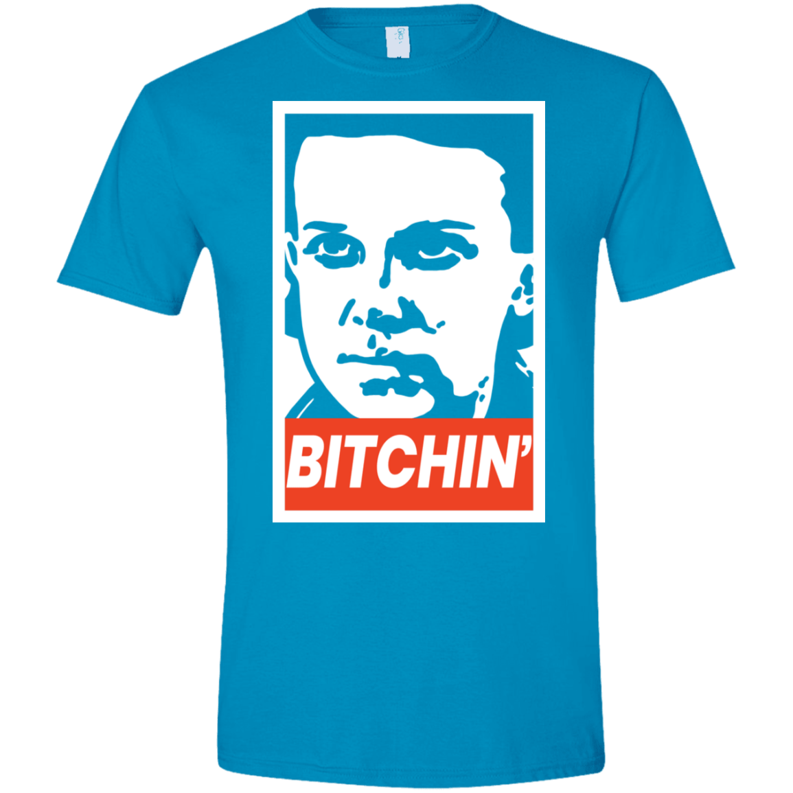 T-Shirts Sapphire / S BITCHIN' Men's Semi-Fitted Softstyle