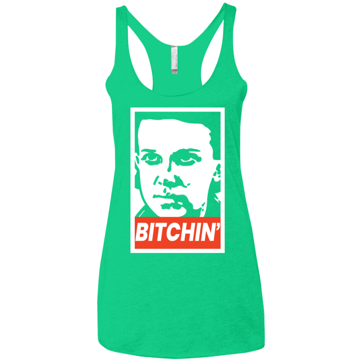T-Shirts Envy / X-Small BITCHIN' Women's Triblend Racerback Tank