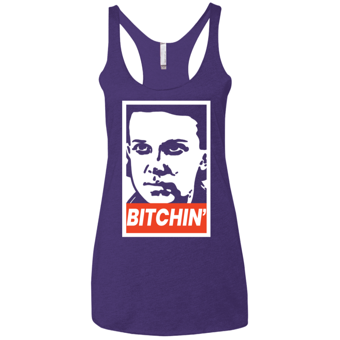 T-Shirts Purple Rush / X-Small BITCHIN' Women's Triblend Racerback Tank