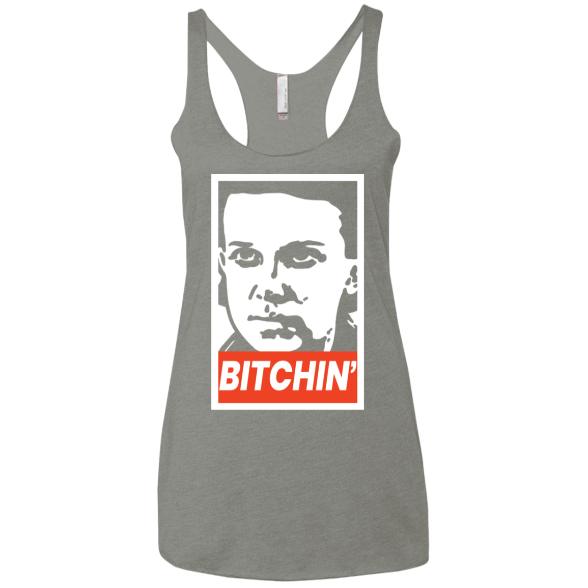 T-Shirts Venetian Grey / X-Small BITCHIN' Women's Triblend Racerback Tank