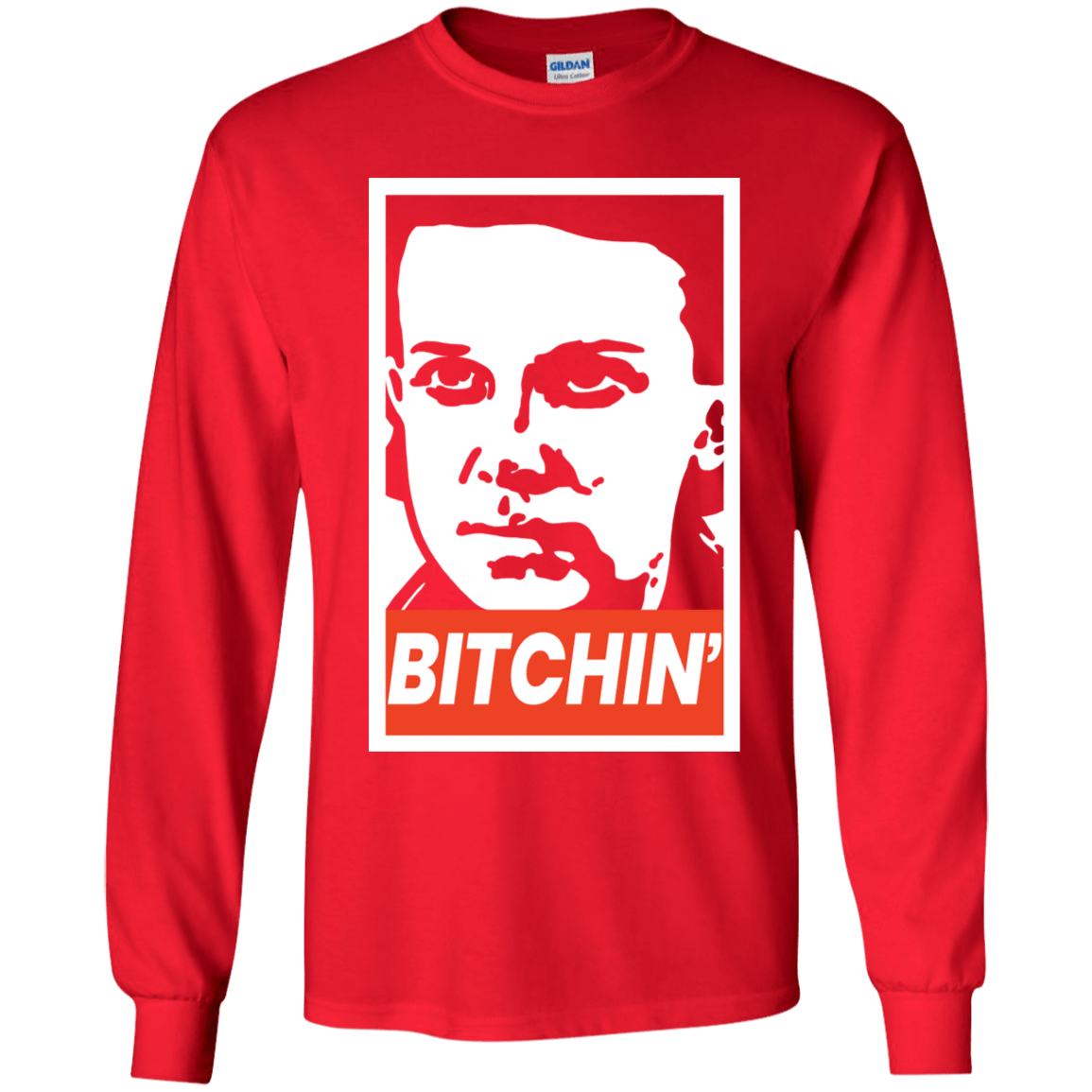 T-Shirts Red / YS BITCHIN' Youth Long Sleeve T-Shirt
