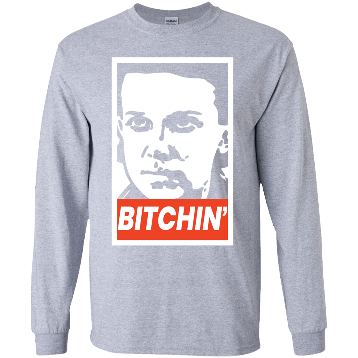 T-Shirts Sport Grey / YS BITCHIN' Youth Long Sleeve T-Shirt