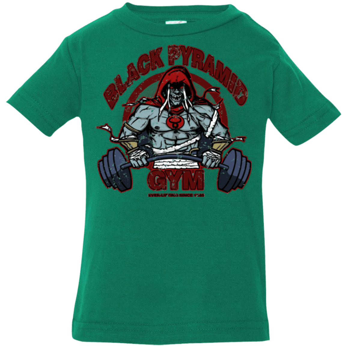 T-Shirts Kelly / 6 Months Black Pyramid Gym Infant Premium T-Shirt