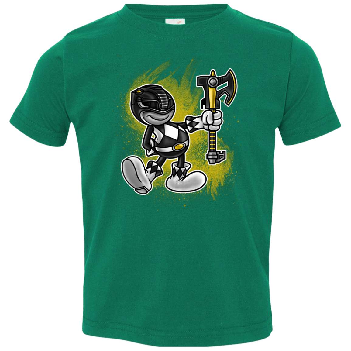 T-Shirts Kelly / 2T Black Ranger Artwork Toddler Premium T-Shirt