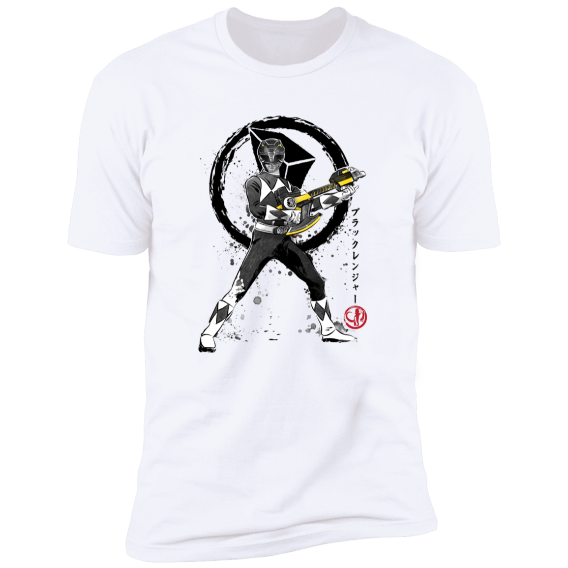 T-Shirts White / S Black Ranger sumi-e Men's Premium T-Shirt