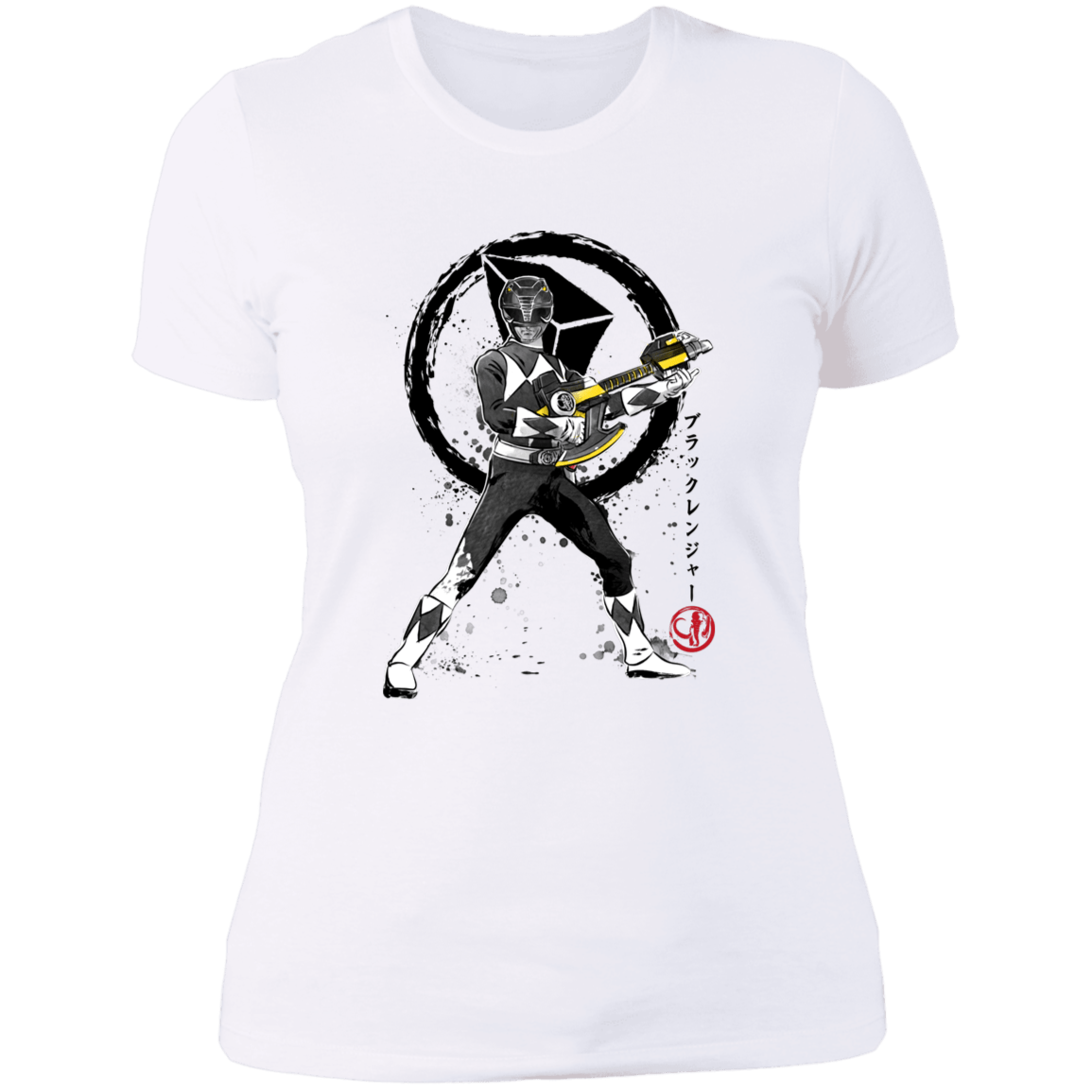 T-Shirts White / S Black Ranger sumi-e Women's Premium T-Shirt