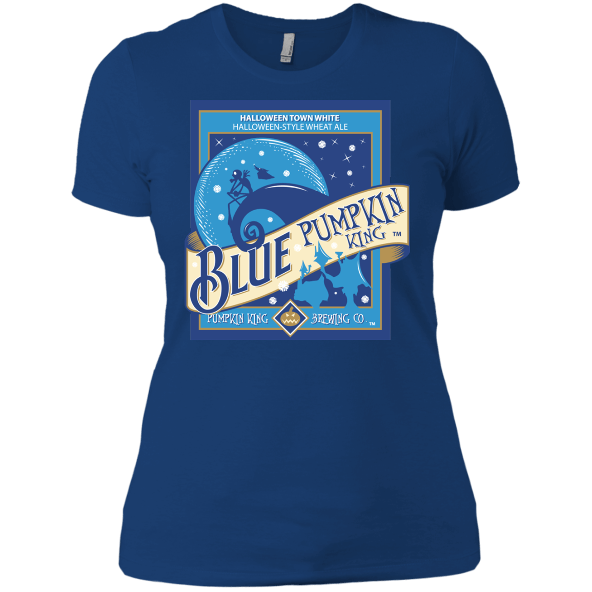 T-Shirts Royal / X-Small Blue Pumpkin King Women's Premium T-Shirt