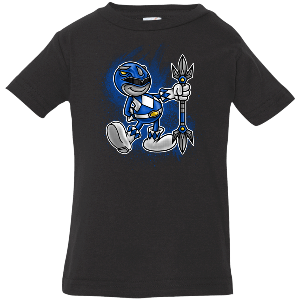 T-Shirts Black / 6 Months Blue Ranger Artwork Infant PremiumT-Shirt
