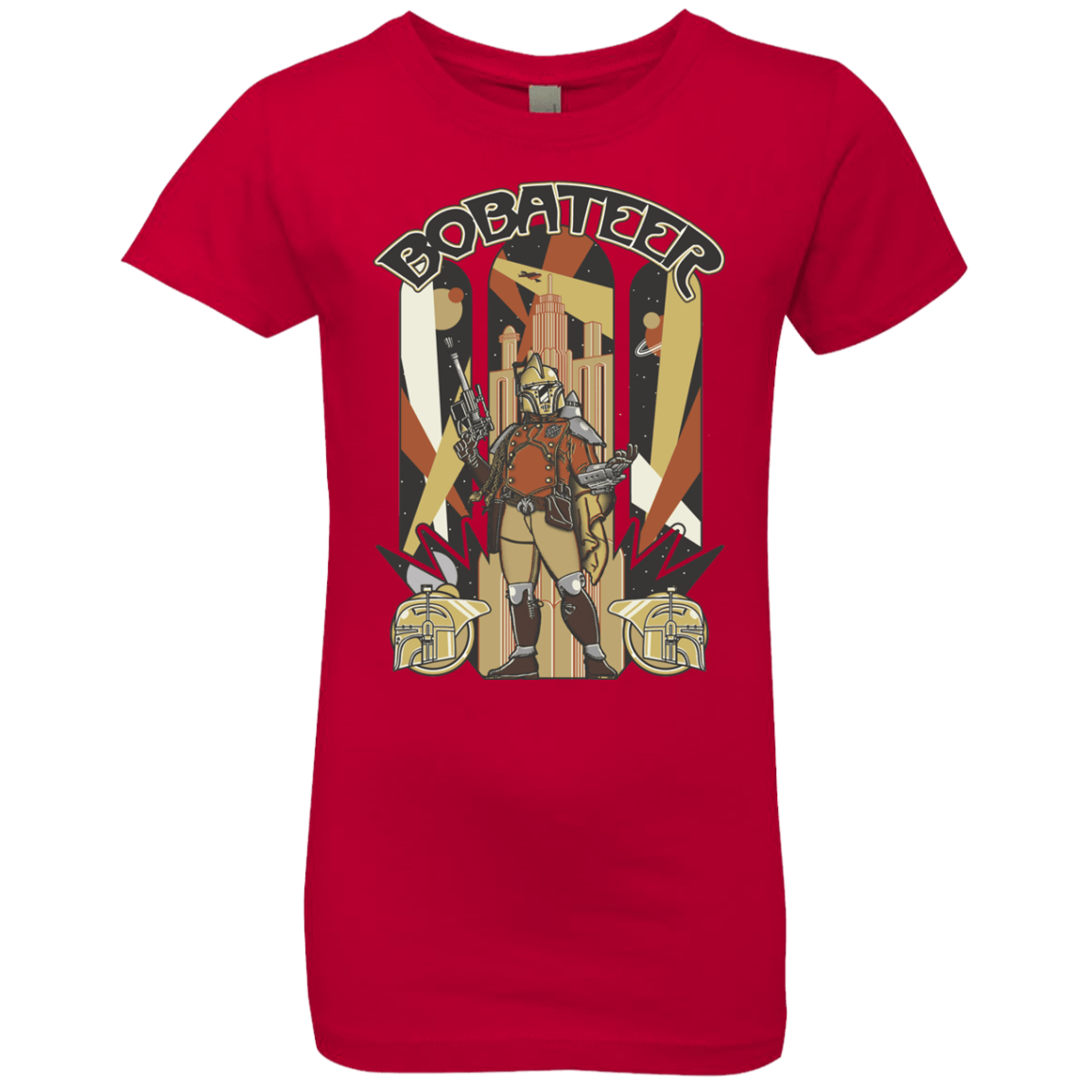 T-Shirts Red / YXS Bobateer Girls Premium T-Shirt