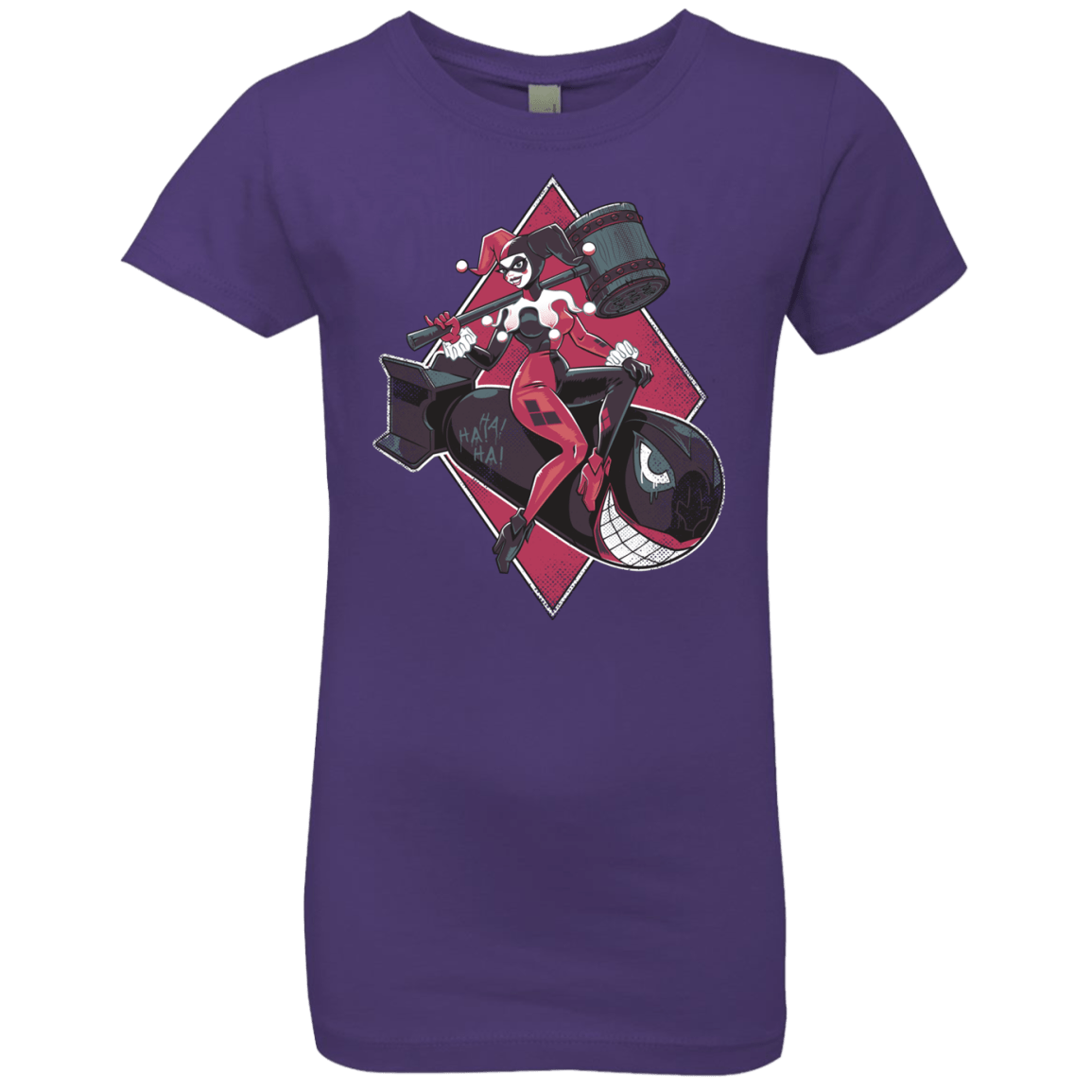 T-Shirts Purple Rush / YXS Bombs Away Girls Premium T-Shirt