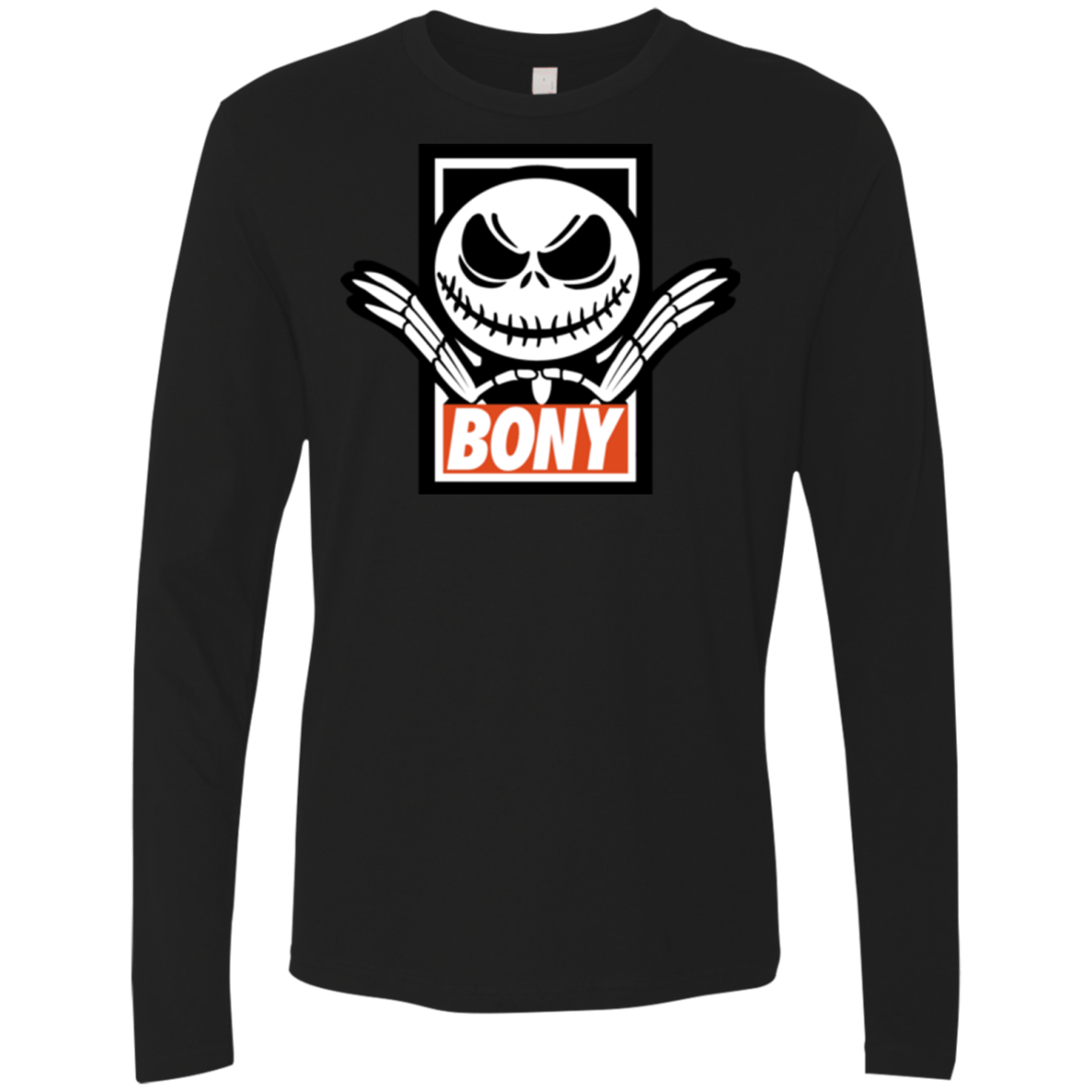 T-Shirts Black / Small BONY Men's Premium Long Sleeve