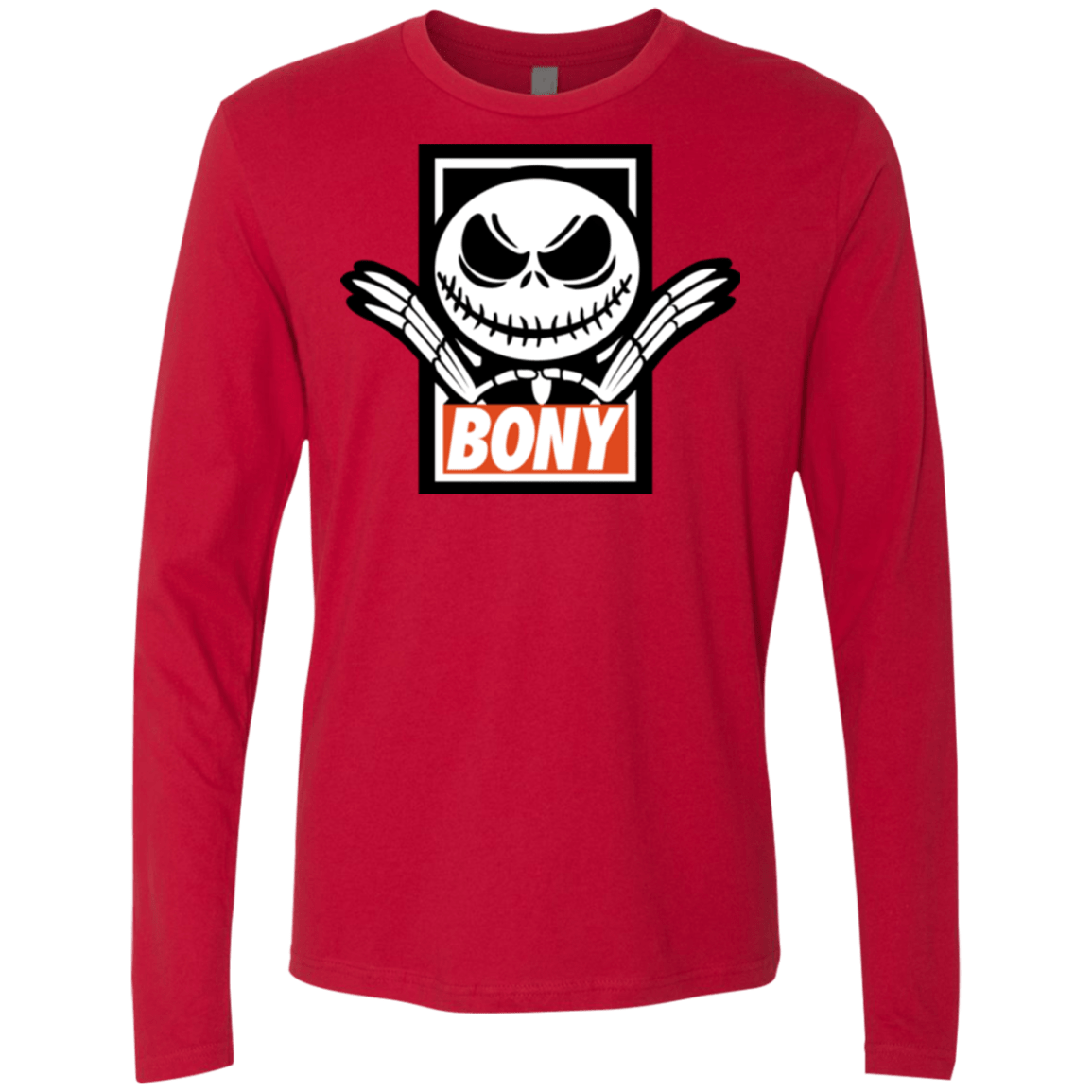T-Shirts Red / Small BONY Men's Premium Long Sleeve