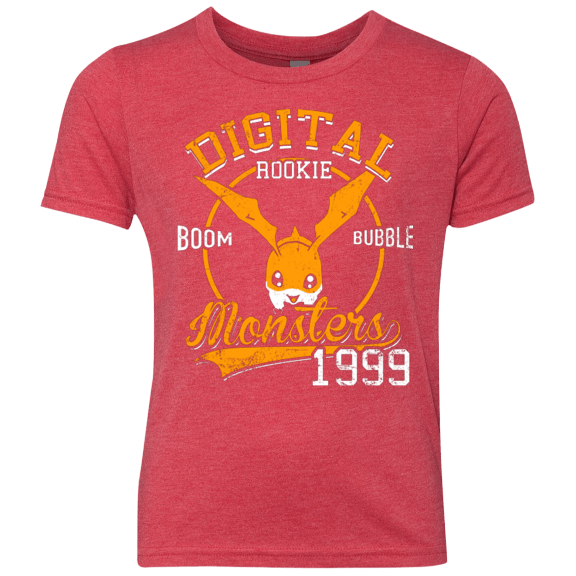 T-Shirts Vintage Red / YXS BOOM BUBBLE Youth Triblend T-Shirt