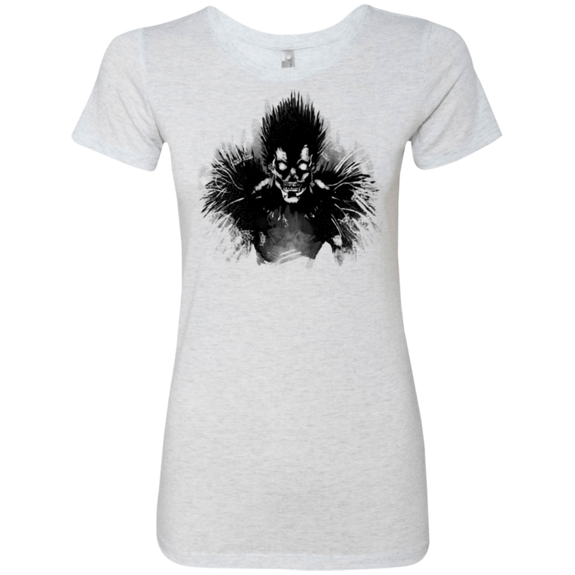 T-Shirts Heather White / Small Bored Shinigami Women's Triblend T-Shirt