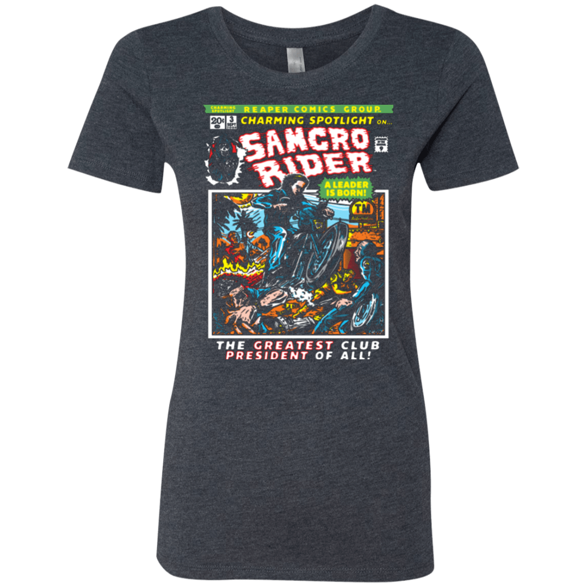 T-Shirts Vintage Navy / Small Born Leader Women's Triblend T-Shirt