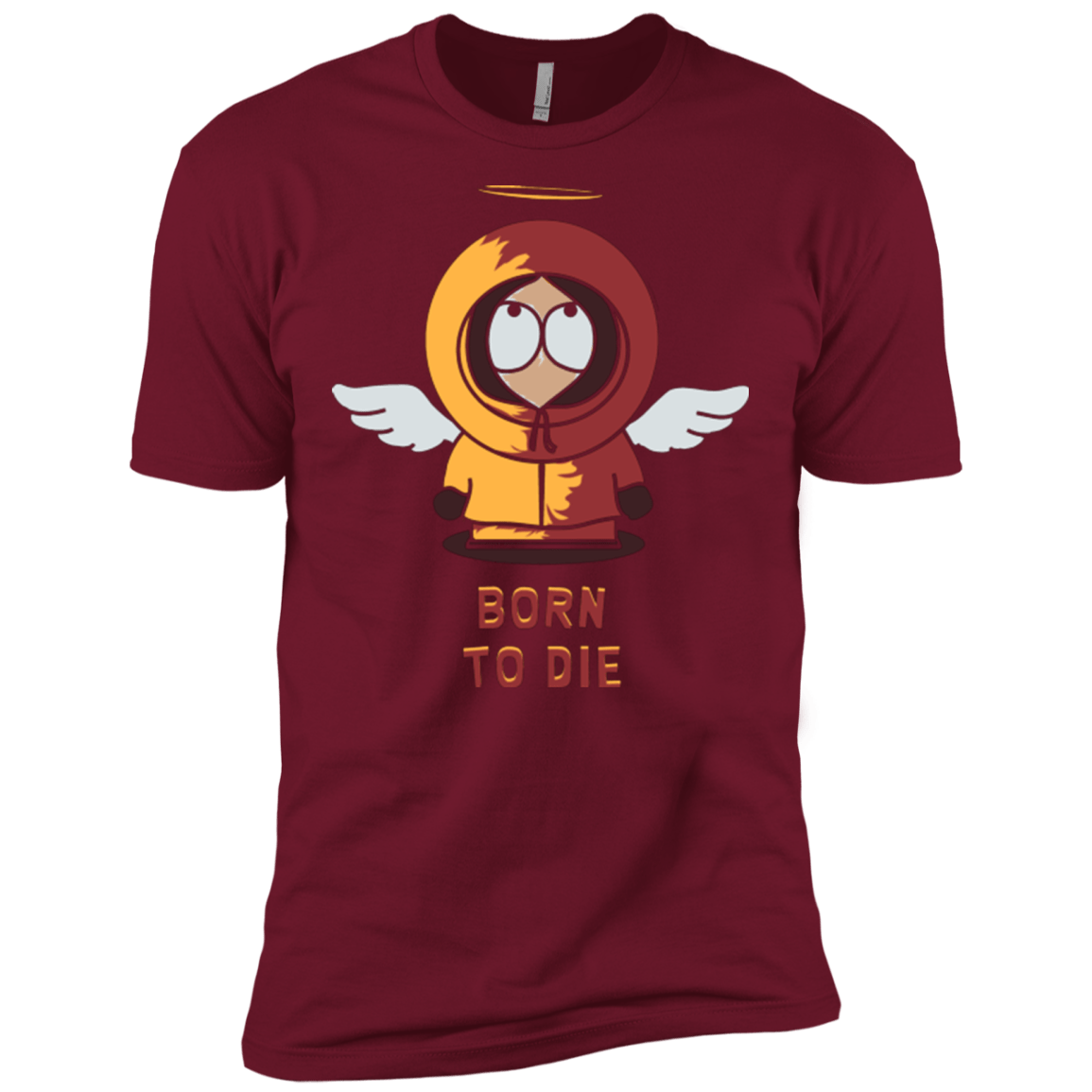 T-Shirts Cardinal / X-Small BORN TO DIE Men's Premium T-Shirt